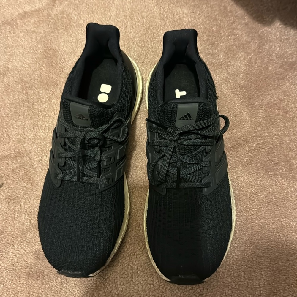 Black adidas ultra boost